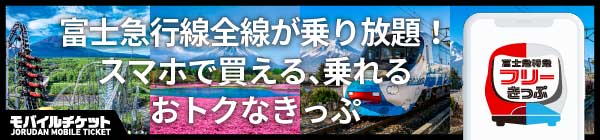 富士山麓電気鉄道 富士急特急フリーきっぷ