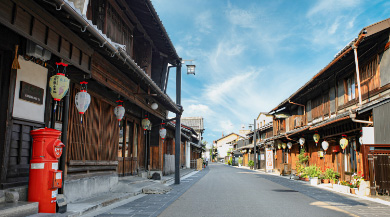 Old townscape of Kawara-machi