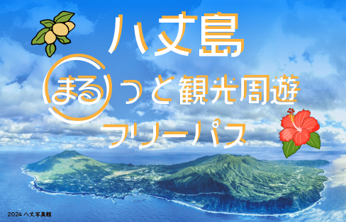 東京都・八丈町 八丈島まるっと観光周遊フリーパス