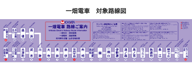 一畑電車 フォーゲルパーク＆電車1日乗車券 対象路線