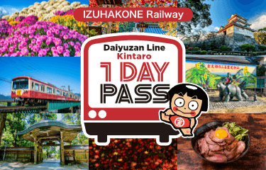 IZUHAKONE Railway Daiyuzan Line Kintaro 1-Day Pass