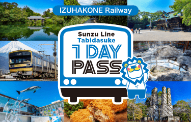 IZUHAKONE Railway Sunzu Line Tabidasuke 1-Day Pass