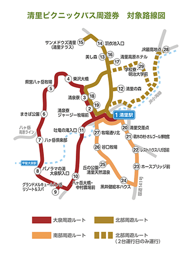 野岩鉄道 対象路線