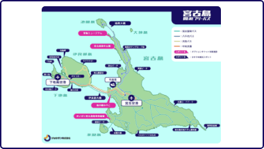 宮古島路線図
