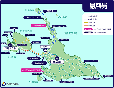 宮古島路線図