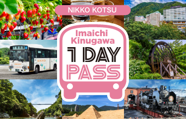 Nikko Kotsu Imaichi / Kinugawa 1-Day Pass