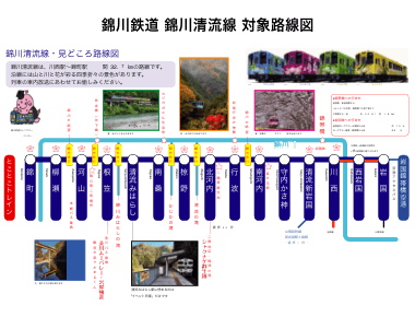 錦川鉄道 対象路線