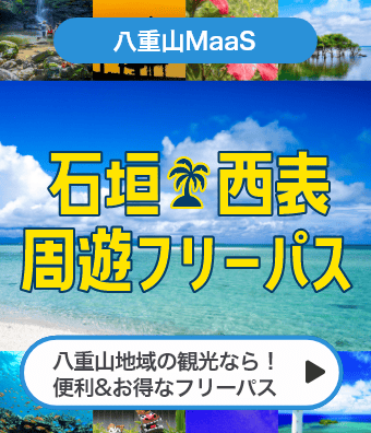 石垣・西表周遊フリーパス-八重山MaaS