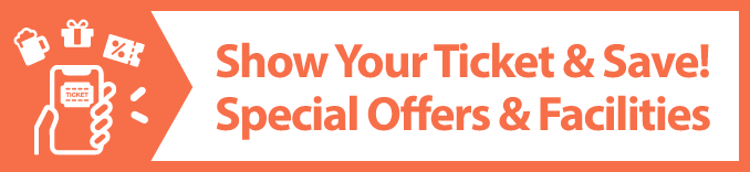 Just show your 1-day ticket! Special coupons valid along the line