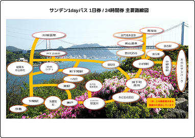 サンデン交通 対象路線