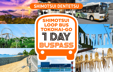 SHIMOTSUI DENTETSU Shimotsui Loop Bus Tokohai-go 1-Day Pass