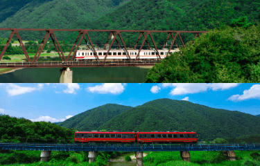 野岩鉄道新藤原駅～会津鉄道西若松駅間が2日間乗り降り自由となるお得なフリーきっぷです。